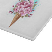 Planche À Découper Cône rose Sakura crème glacée gaufre (Coin)