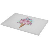 Planche À Découper Cône rose Sakura crème glacée gaufre (Coin)