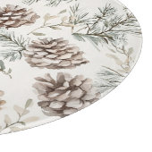 Planche À Découper Cones de pin de Noël (Coin)