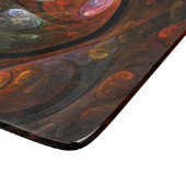 Planche À Découper Connexion fluide Rectangle d'art Abstrait (Coin)