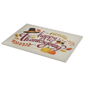 Planche À Découper Conseil de coupe de Thanksgiving (Coin)