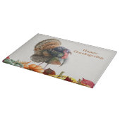 Planche À Découper Conseil de coupe de Turquie de Thanksgiving (Coin)