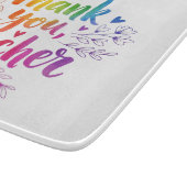 Planche À Découper Conseil de coupe des enseignants - Merci, enseigna (Coin)