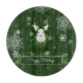 Planche À Découper Conseil de coupe des rennes verts (Devant)