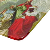 Planche À Découper Conseil de coupe des trois hommes sages (Coin)