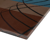 Planche À Découper Conseil de coupe en verre de musique Kokopelli Sud (Coin)