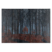 Planche À Découper Conseil de coupe Feuille d'hiver (Devant)