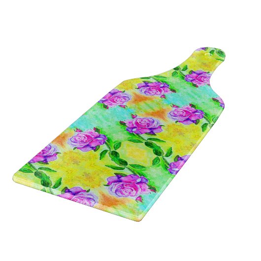 Planche À Découper Conseil de coupe rose (Coin)