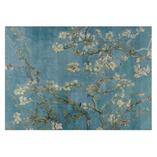 Planche À Découper Conseil de coupe Vincent van Gogh Almond Blossom (Devant)
