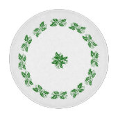 Planche À Découper Conseil de coupe - Wreath Holly (Devant)