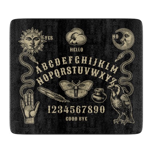 Planche À Découper Conseil de discussion Communication de l'esprit (Devant)