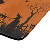 Planche À Découper Conseil de taille du verre de Halloween, sorcière, (Coin)