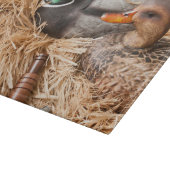Planche À Découper Conseil de taille du verre de Mallard Drake Huntin (Coin)
