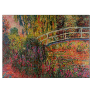 Planche À Découper Conseil de taille du verre du jardin de Monet