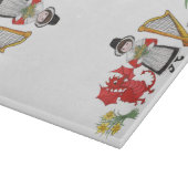 Planche À Découper Conseil de taille du verre : Harpe de poireaux de (Coin)