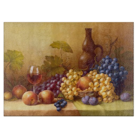 Planche À Découper Conseil de taille du verre/toujours fruit (Devant)