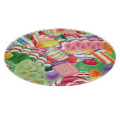 Planche À Découper Conseil démodé de taille du verre de sucrerie de (Coin)