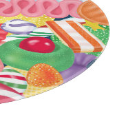 Planche À Découper Conseil démodé de taille du verre de sucrerie de (Coin)