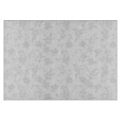 Planche À Découper conseil floral blanc de taille du verre (Devant)