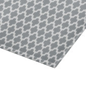 Planche À Découper Conseil gris de taille du verre de Quatrefoil (Coin)