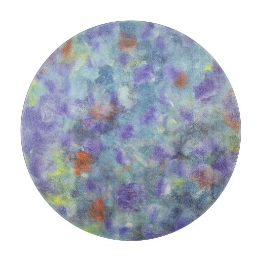 Planche À Découper Conseil rond de taille du verre (Devant)