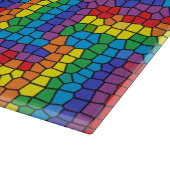 Planche À Découper Conseil souillé de taille du verre (Coin)