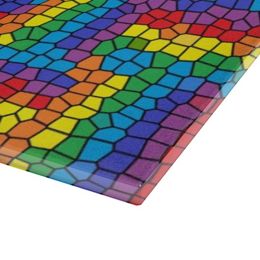 Planche À Découper Conseil souillé de taille du verre (Coin)