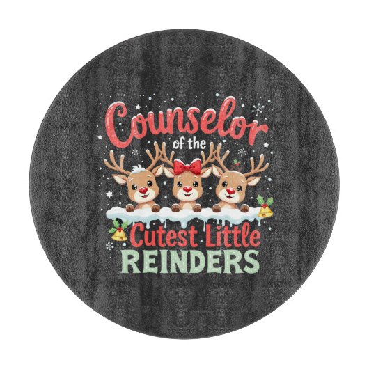 Planche À Découper Conseiller des petits rennes les plus croustillant (Devant)