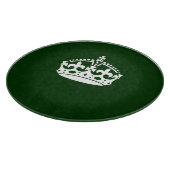 Planche À Découper CONSERVEZ LE SYMBOLE DE LA COURONNE CALME sur la d (Coin)