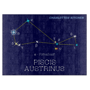 Planche À Découper Constellation de l'hémisphère Sud Piscis Austrinus