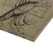 Planche À Découper Constellation du cancer par Hevelius vers 1690 (Coin)