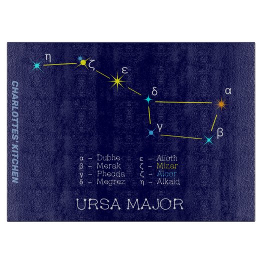 Planche À Découper Constellation Ursa major (Devant)