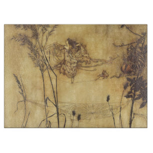 Planche À Découper Conte de Fées Vintage, La Corde Raide de la Fée pa