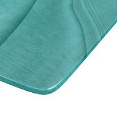 Planche À Découper Contour turquoise (Coin)