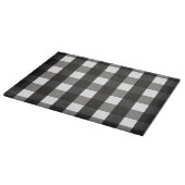 PLANCHE À DÉCOUPER CONTRÔLE NOIR ET BLANC DE GUINGAN DE FERME (Coin)