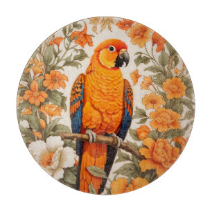 Planche À Découper Conure Soleil Magnifique Inspiré de William Morris