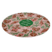 Planche À Découper Cookies de Noël vert (Coin)
