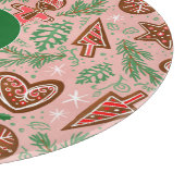 Planche À Découper Cookies de Noël vert (Coin)