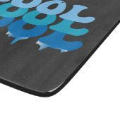 Planche À Découper Cool Blue Funny (Coin)