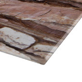 Planche À Découper Cool de texture d'écorce d'arbre unique (Coin)