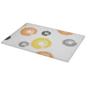 Planche À Découper Cool, tendance, urbain, moderne peinture brosse (Coin)