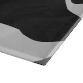 Planche À Découper Copie noire et blanche de vache (Coin)
