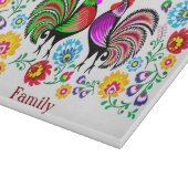 Planche À Découper Coq coloré americana (Coin)