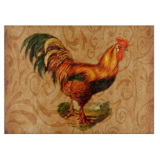 Planche À Découper Coq de campagne (Devant)