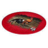 Planche À Découper Coq/Gaulois/Rooster (Coin)