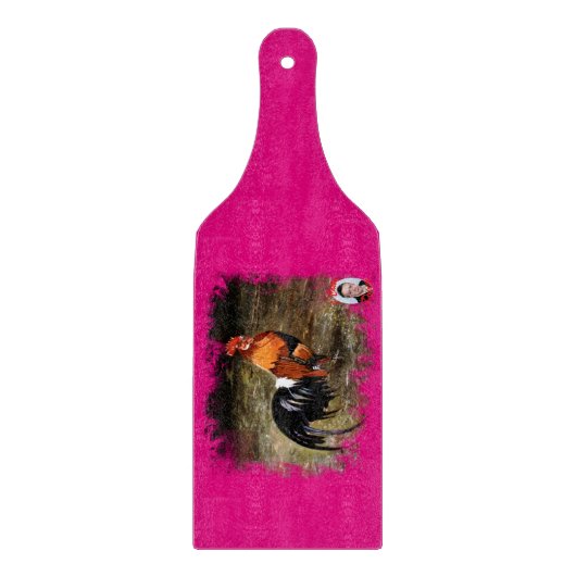Planche À Découper Coq/Gaulois/Rooster (Devant)