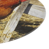 Planche À Découper Coq Rhode Island Red (Coin)