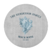 Planche À Découper Coque conique bleu (Devant)