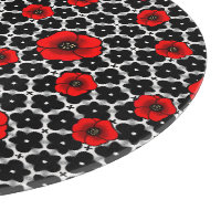 Coquelicot sur le jardin gothique