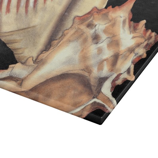Planche À Découper Coques de conques artistiques (Coin)